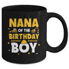 Nana Of The Birthday Boy Construction Worker Family Party Mug | teecentury