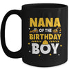Nana Of The Birthday Boy Construction Worker Family Party Mug | teecentury