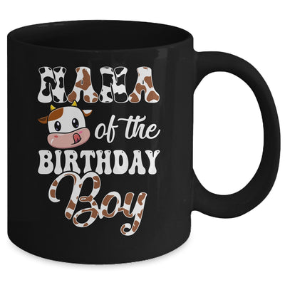 Nana Of The Birthday Boy Cow Farm 1st Birthday Boy Mug | teecentury