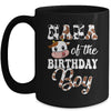 Nana Of The Birthday Boy Cow Farm 1st Birthday Boy Mug | teecentury