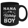 Nana Of The Birthday Boy Matching Family Party 1st Birthday Mug | teecentury