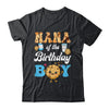 Nana Of The Birthday Boy Milk And Cookies 1st Birthday Shirt & Hoodie | teecentury