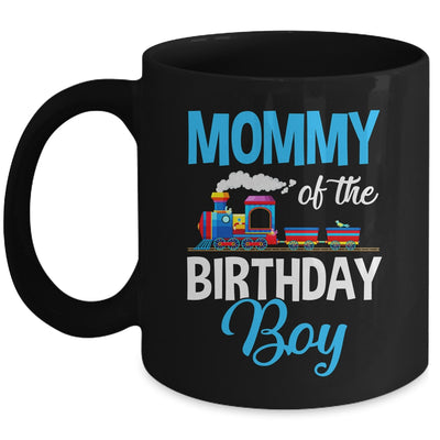 Nana Of The Birthday Boy Railroad Train Theme Lover Mug | teecentury