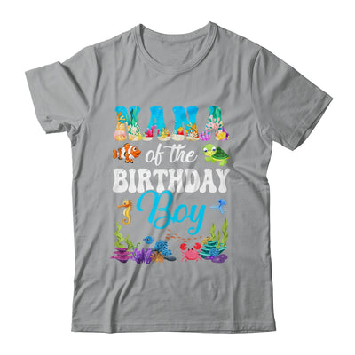 Nana Of The Birthday Boy Sea Fish Ocean Aquarium Party Shirt & Hoodie | teecentury