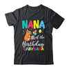 Nana Of The Birthday Capybara Girl Bday Party Family Shirt & Hoodie | teecentury