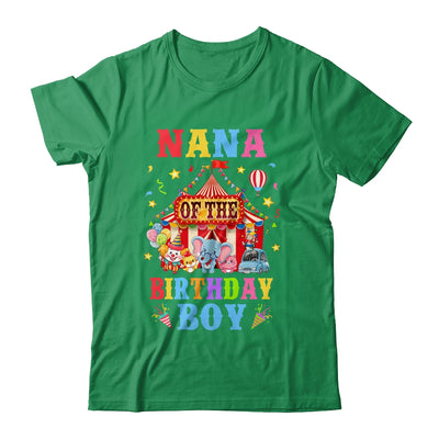 Nana Of The Birthday For Boy Circus Carnival Theme Party Shirt & Hoodie | teecentury