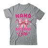 Nana Of The Birthday Girl Coquette Bow Matching Family Shirt & Hoodie | teecentury