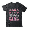 Nana Of The Birthday Girl Family Pink Coquette Bow Shirt & Hoodie | teecentury