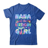 Nana Of The Birthday Mermaid Girl Family Matching Party Shirt & Hoodie | teecentury