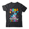 Nana Of The Shark Birthday Boy Girl Party Family Group Shirt & Hoodie | teecentury