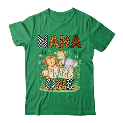 Nana Of The Wild One First Birthday Boy Jungle Safari Shirt & Hoodie | teecentury