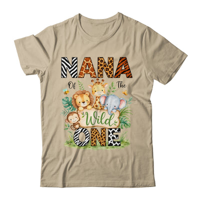 Nana Of The Wild One First Birthday Boy Jungle Safari Shirt & Hoodie | teecentury
