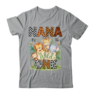 Nana Of The Wild One First Birthday Boy Jungle Safari Shirt & Hoodie | teecentury