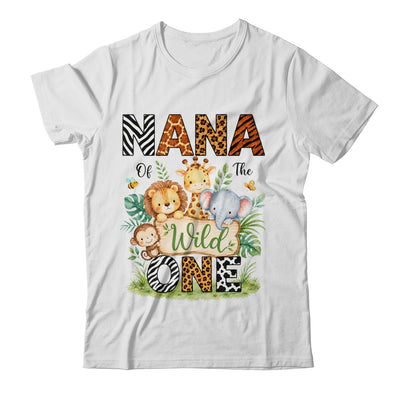 Nana Of The Wild One First Birthday Boy Jungle Safari Shirt & Hoodie | teecentury