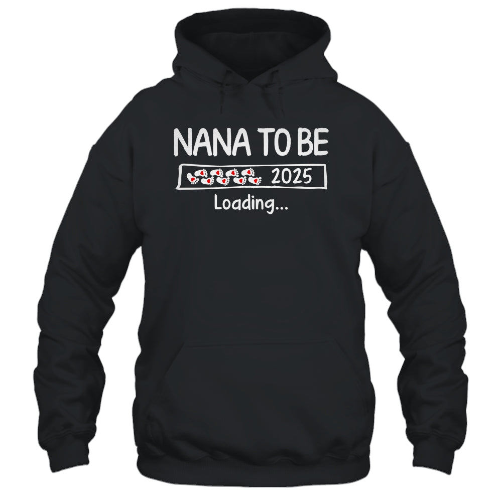 Nana To Be 2025 Loading Promoted To Nana Est 2025 Shirt & Tank Top | teecentury