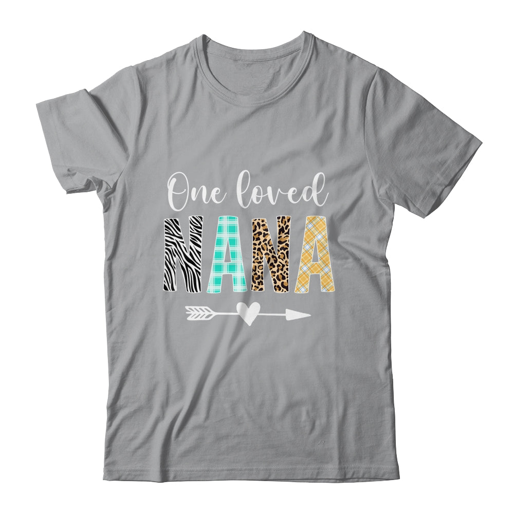 Nana Women Cute Design One Loved Nana Mother's Day Shirt & Tank Top | teecentury