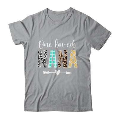 Nana Women Cute Design One Loved Nana Mother's Day Shirt & Tank Top | teecentury