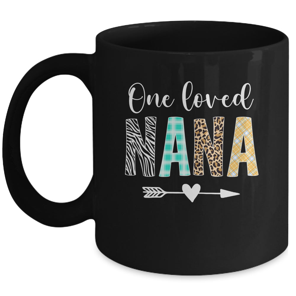 Nana Women Cute Design One Loved Nana Mother's Day Mug | teecentury
