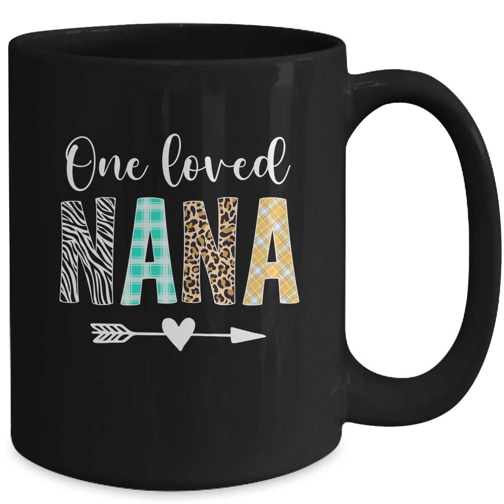 Nana Women Cute Design One Loved Nana Mother's Day Mug | teecentury