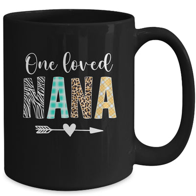 Nana Women Cute Design One Loved Nana Mother's Day Mug | teecentury