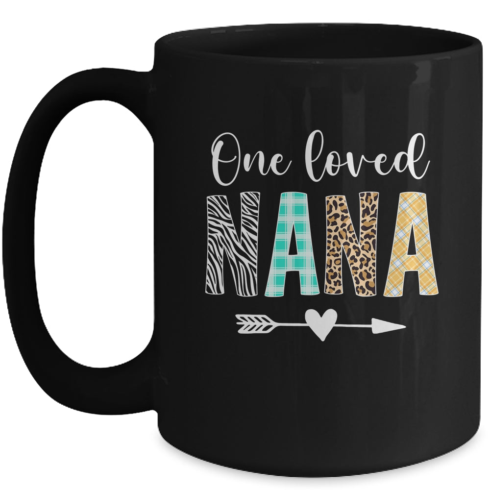Nana Women Cute Design One Loved Nana Mother's Day Mug | teecentury