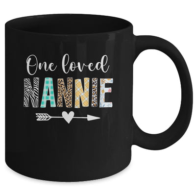 Nannie Women Cute Design One Loved Nannie Mother's Day Mug | teecentury