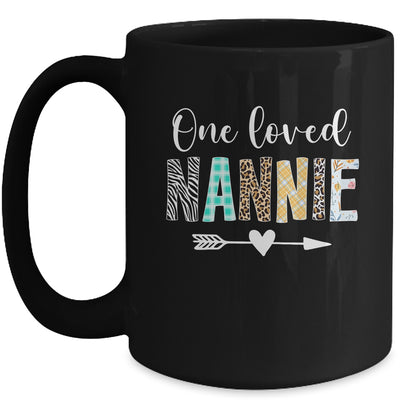 Nannie Women Cute Design One Loved Nannie Mother's Day Mug | teecentury