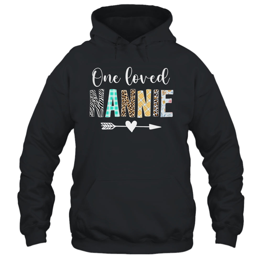 Nannie Women Cute Design One Loved Nannie Mother's Day Shirt & Tank Top | teecentury