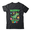 Nanny Of The Birthday Boy T Rex Dinosaur Family Party Shirt & Hoodie | teecentury