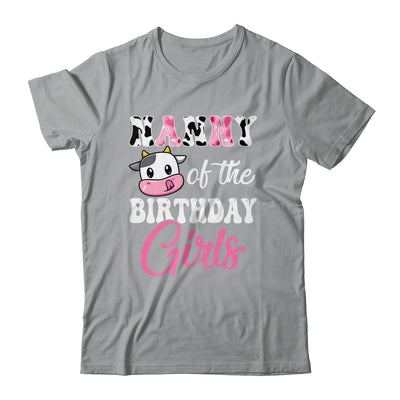 Nanny Of The Birthday Girl Farm Cow 1st Birthday Girl Shirt & Hoodie | teecentury