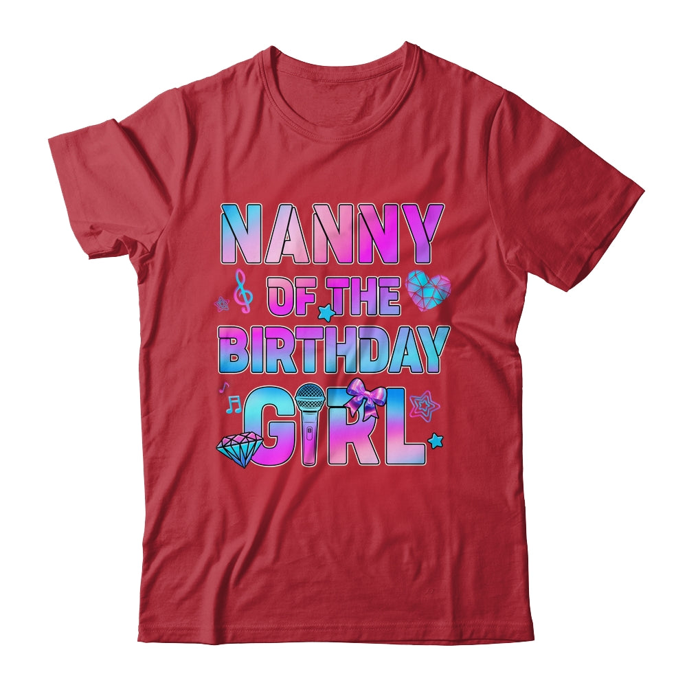 Nanny Of The K-Pop Birthday Girls Korean Music Family Shirt & Hoodie | teecentury