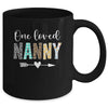 Nanny Women Cute Design One Loved Nanny Mother's Day Mug | teecentury