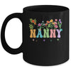 Nanny Women Wildflower Floral Design Nanny Mothers Day Mug | teecentury