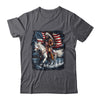 Native American Day Flag Indian Riding Horse 4th Of July Shirt & Hoodie | teecentury