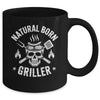 Natural Born Griller Funny BBQ Joke For Grill Lovers Mug | teecentury