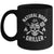 Natural Born Griller Funny BBQ Joke For Grill Lovers Mug | teecentury