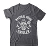Natural Born Griller Funny BBQ Joke For Grill Lovers Shirt & Hoodie | teecentury