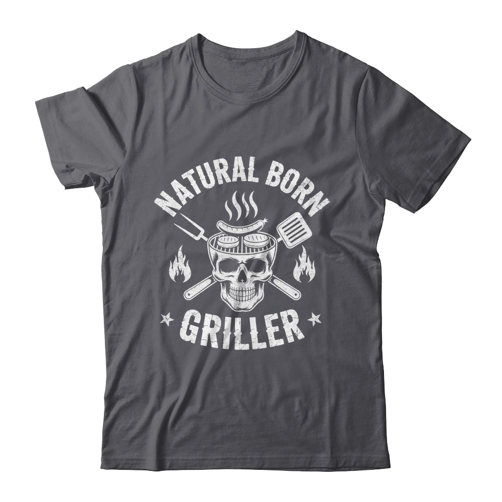 Natural Born Griller Funny BBQ Joke For Grill Lovers Shirt & Hoodie | teecentury