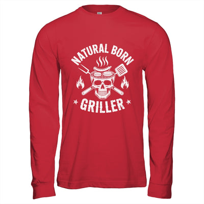 Natural Born Griller Funny BBQ Joke For Grill Lovers Shirt & Hoodie | teecentury