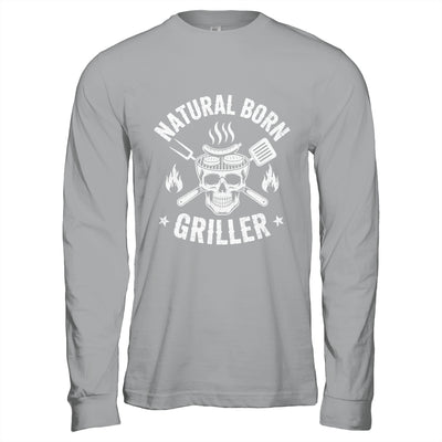 Natural Born Griller Funny BBQ Joke For Grill Lovers Shirt & Hoodie | teecentury