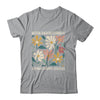 Never Underestimate A Public School Teacher Flower Vintage Shirt & Hoodie | teecentury