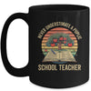 Never Underestimate A Public School Teacher Motivational Mug | teecentury