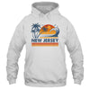 New Jersey Vacation Sunset Cute 70s Vintage Retro Beach Shirt & Tank Top | teecentury