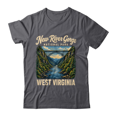 New River Gorge National Park Bridge Rafting Hiking Vintage Shirt & Tank Top | teecentury