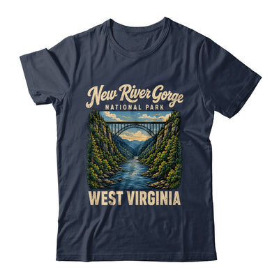 New River Gorge National Park Bridge Rafting Hiking Vintage Shirt & Tank Top | teecentury