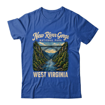 New River Gorge National Park Bridge Rafting Hiking Vintage Shirt & Tank Top | teecentury