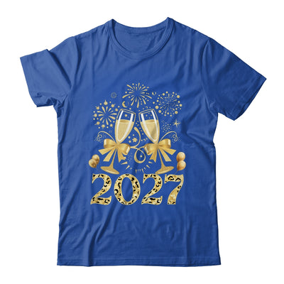New Years Eve Happy New Year 2026 Firework Leopard Women Shirt & Hoodie | teecentury