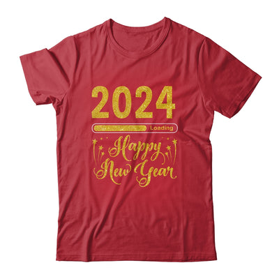 New Years Eve Party Supplies 2024 Happy New Year Fireworks Loading Shirt & Hoodie | teecentury