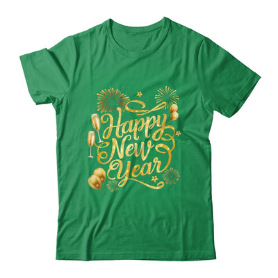 New Years 2025 Eve Party Supplies Happy New Year Fireworks Shirt & Sweatshirt | teecentury