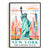 New York City Travel Print Poster Statue Of Liberty Empire State NY Souvenir Wall Art Landscape Painting Picture For Home Room Living Room Bedroom Decor Unframed | teecentury